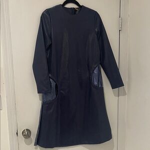 Kidichic Elegant Navy Long Sleeve Dress for girls size 18